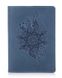 Обложка для паспорта из кожи HiArt PC-02 Mehendi Classic Синий