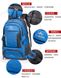 Блакитний спортивний рюкзак zmd804-3