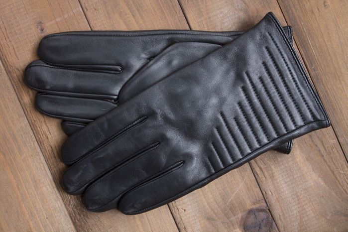 Мужские сенсорные кожаные перчатки Shust Gloves 935s2 купить недорого в Ты Купи