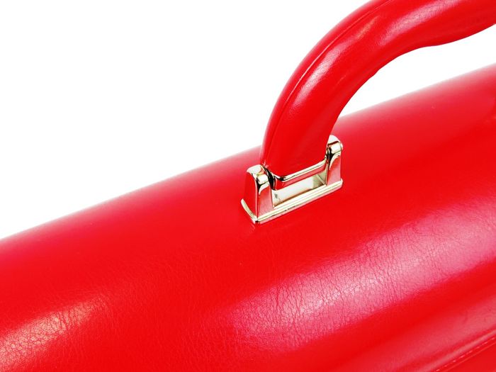 Женский портфель из эко кожи AMO SST02 красный купить недорого в Ты Купи