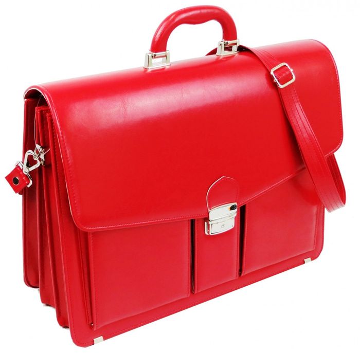 Жіночий портфель з екологічної шкіри AMO SST02 червоний купити недорого в Ти Купи