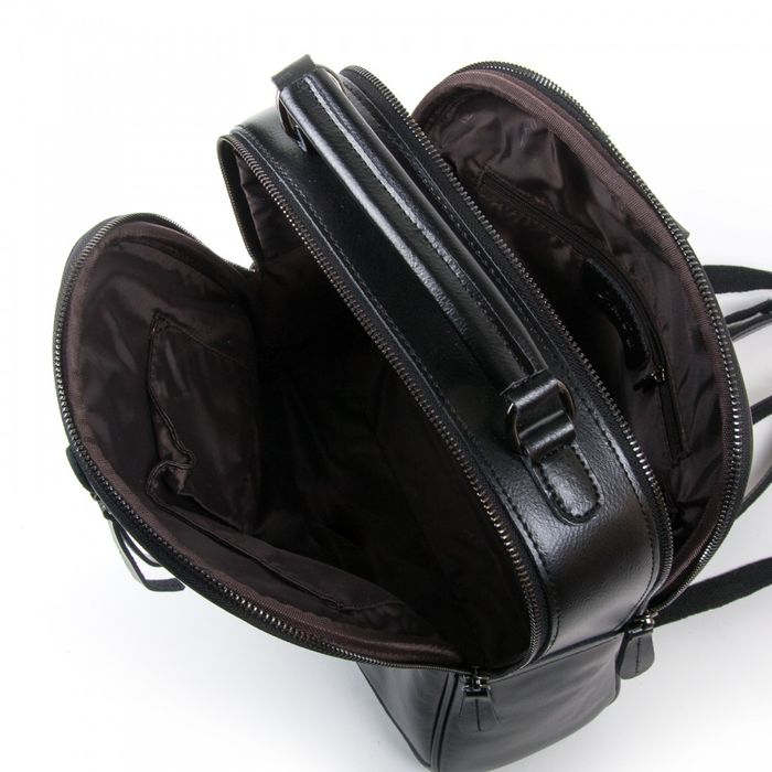 Женский кожаный рюкзак ALEX RAI 8694-3 black купить недорого в Ты Купи