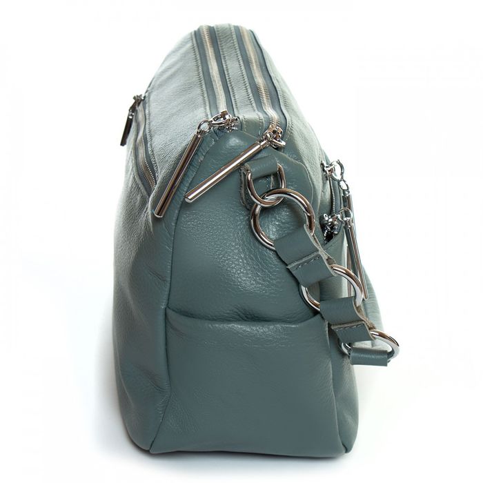 Жіноча шкіряна сумка ALEX RAI 8930-9 l-green купити недорого в Ти Купи