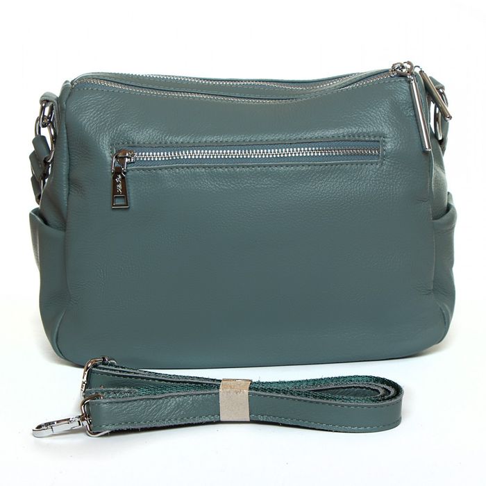 Жіноча шкіряна сумка ALEX RAI 8930-9 l-green купити недорого в Ти Купи