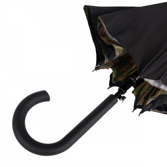 Женский зонт-трость полуавтомат Fulton L847 National Gallery Bloomsbery-2 Tiger Surprised (Тигр) купить недорого в Ты Купи