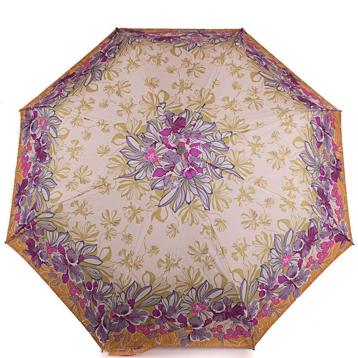 Полуавтоматический женский зонтик AIRTON разноцветный из полиэстера купить недорого в Ты Купи