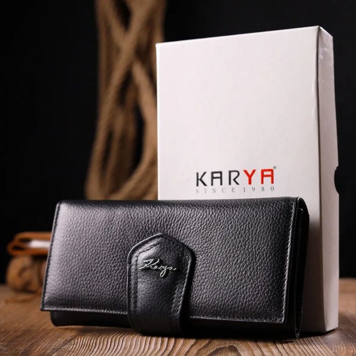 Жіночий гаманець зі шкіри KARYA 21149 купити недорого в Ти Купи