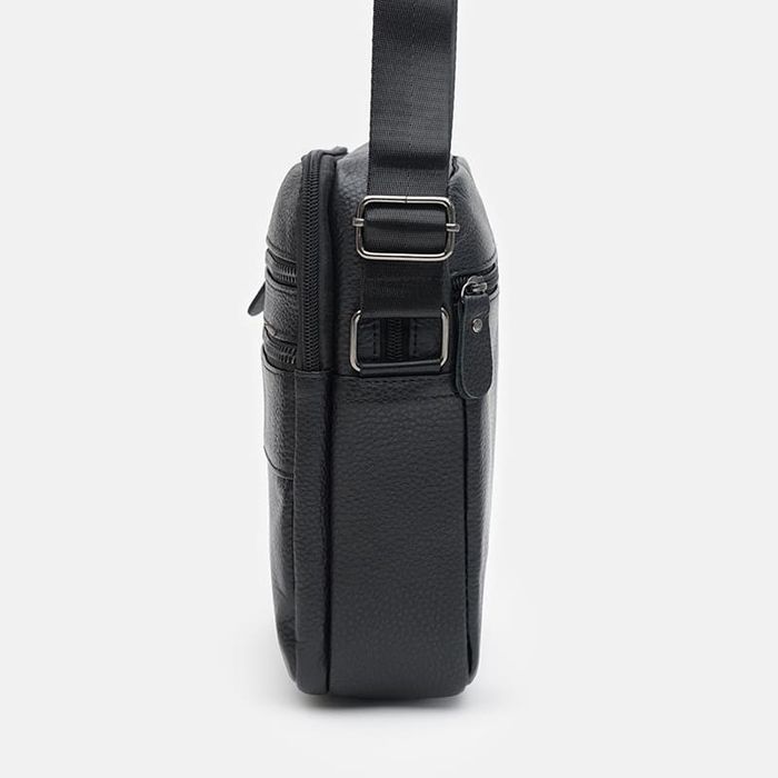 Чоловіча шкіряна сумка Keizer K1125bl-black купити недорого в Ти Купи
