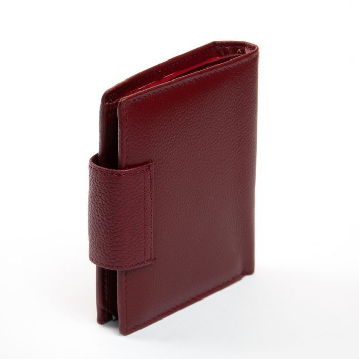 Женский кожаный кошелек Bright DR. BOND WS-36 wine red купить недорого в Ты Купи
