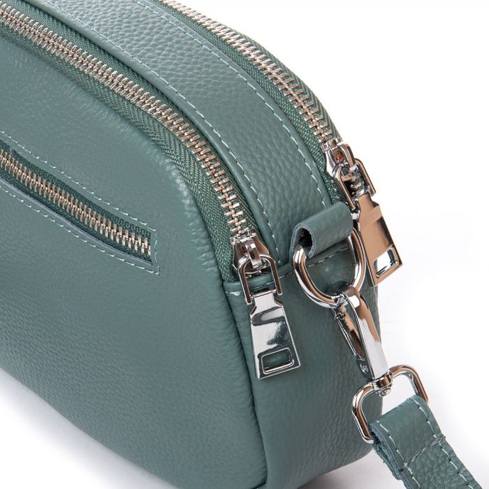 Жіноча шкіряна сумка класична ALEX RAI 99109 L-green купити недорого в Ти Купи