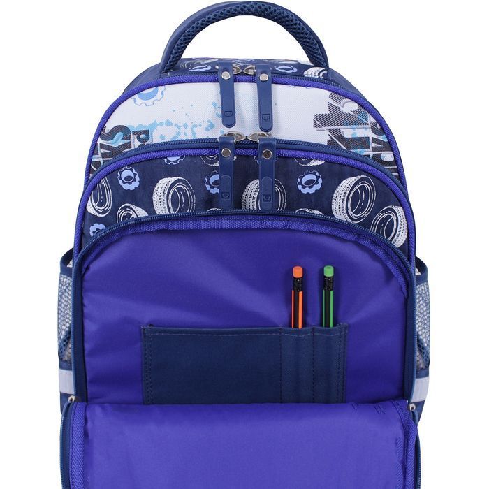 Рюкзак школьный Bagland Mouse 225 синий 551 (0051370) купить недорого в Ты Купи
