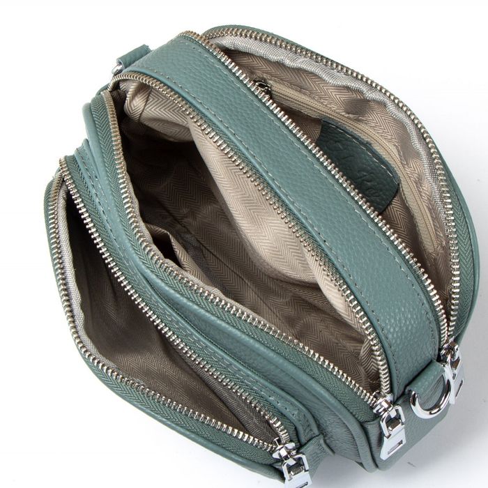 Женская кожаная сумка ALEX RAI 99112 L-green купить недорого в Ты Купи