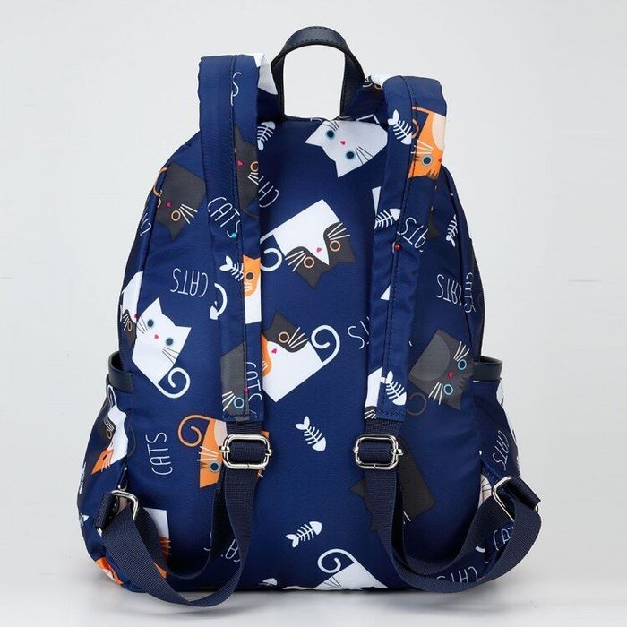 Городской женский рюкзак Dolly 386 синий купить недорого в Ты Купи