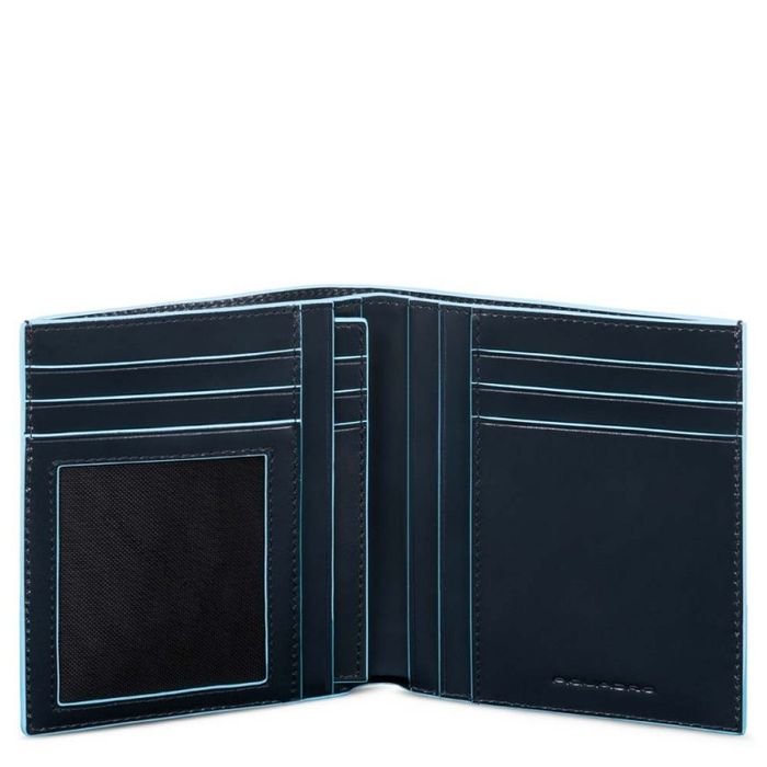 Кожаный кошелек Piquadro Blue Square (B2) PU3691B2R_BLU2 купить недорого в Ты Купи