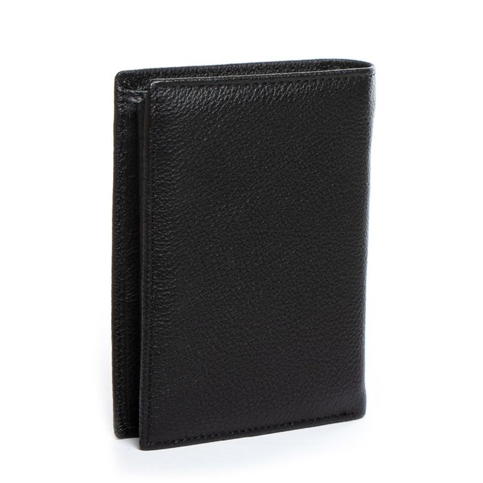 Шкіряний чоловічий гаманець Classic DR. BOND MSM-10 black купити недорого в Ти Купи