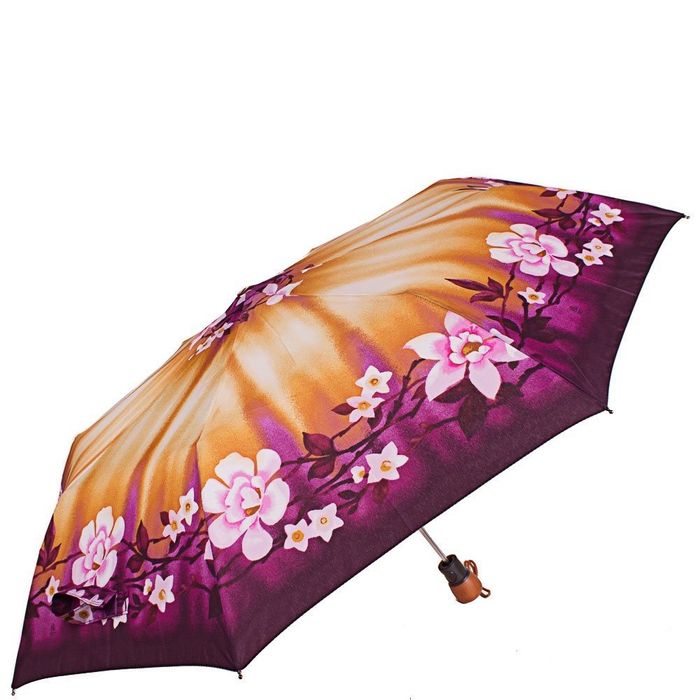 Зонт женский фиолетовый AIRTON стильный полуавтомат купить недорого в Ты Купи