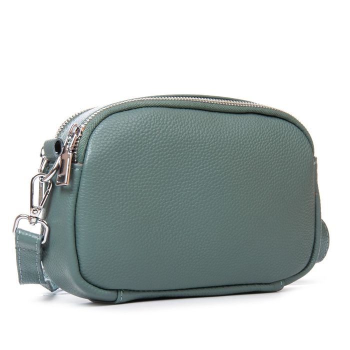 Женская кожаная сумка классическая ALEX RAI 99109 L-green купить недорого в Ты Купи