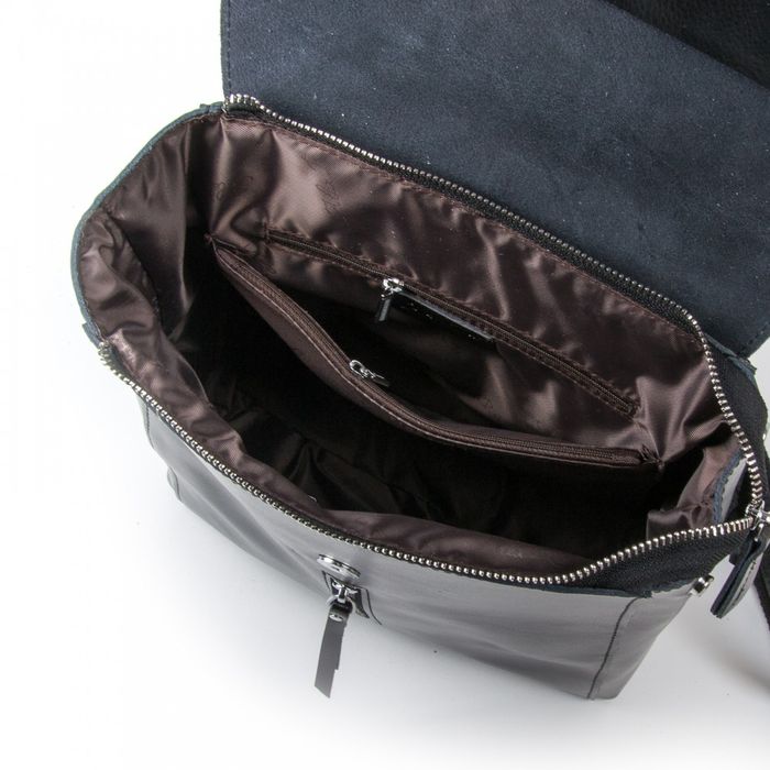 Сумка женская рюкзак кожа ALEX RAI 03-01 373 black купить недорого в Ты Купи