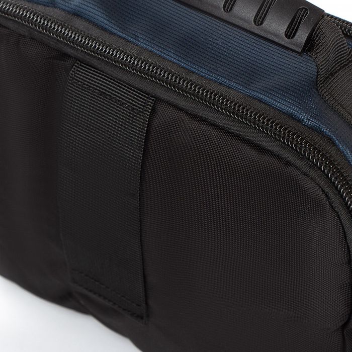 Мужская тканевая сумка через плечо Lanpad 82051 blue купить недорого в Ты Купи