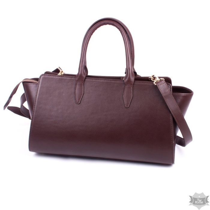 Женская кожаная коричневая сумка Valenta ВЕ6150110 купить недорого в Ты Купи