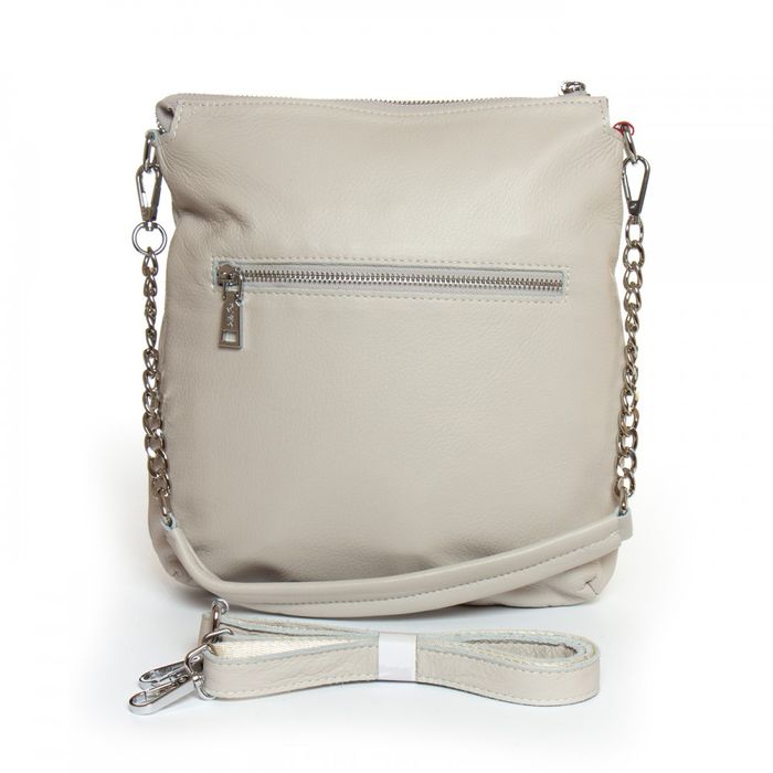 Женская кожаная сумка ALEX RAI 2030-9 white-grey купить недорого в Ты Купи