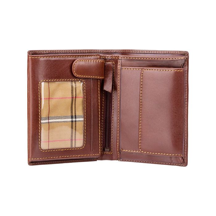 Бумажник Visconti MILAN MZ-3 коричневый купить недорого в Ты Купи