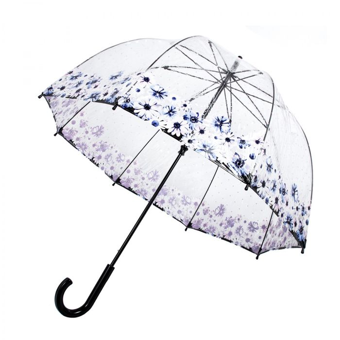 Жіноча механічна парасолька-тростина Fulton Birdcage-2 L042 Flower Love (Любовний квітка) купити недорого в Ти Купи