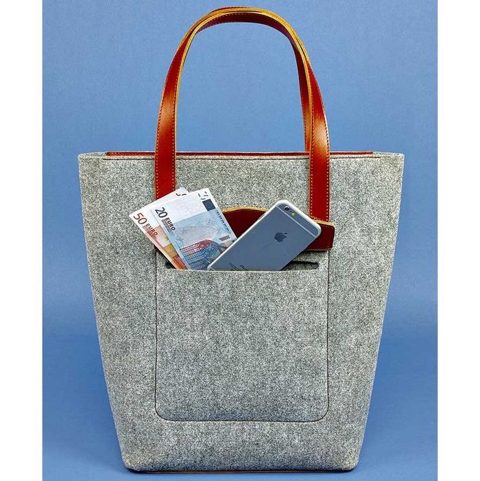 Жіноча сумка BlankNote «Фіорд» bn-bag-17-felt-k купити недорого в Ти Купи