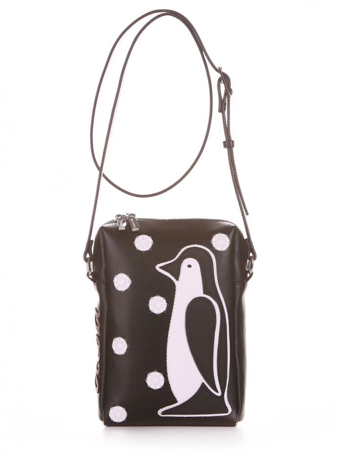 Жіноча сумка через плече 192893 чорний Alba Soboni (130985-2600130985017) купити недорого в Ти Купи