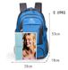 Блакитний спортивний рюкзак zmd804-3