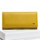 Шкіряний жіночий гаманець Classic DR. BOND W501-2 yellow