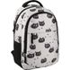 Подростковый рюкзак GoPack Education для девочек 21 л Black cats серый (GO20-131M-1)
