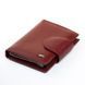 Женский кожаный кошелек Bright DR. BOND WS-36 wine red