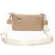 Женский молодежный кожаный клатч ALEX RAI 3092-1 beige