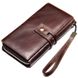 Чоловічий коричневий гаманець з натуральної шкіри Vintage 20236