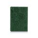 Шкіряна обкладинка на паспорт HiArt PC-01 7 Mehendi Art зелений Зелений