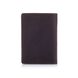 Кожаная коричневая обложка на паспорт HiArt PC-01 Mehendi Classic Коричневый