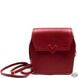 Жіноча шкіряна червоно-коричнева сумка Valenta ВЕ61582010