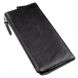 Жіночий чорний шкіряний гаманець-клатч Boston 18802 Чорний
