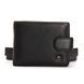 Мужской кожаный кошелек BE BRETTON 163-ND16A black