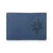 Обкладинка для паспорта зі шкіри HiArt PC-02 Mehendi Classic Синій