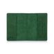 Кожаная обложка на паспорт HiArt PC-01 7 Mehendi Art зеленый Зелёный