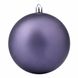 Шар новорічний Yes! Fun d-10 см, чорно-фіолетовий, матовий 973518 купити недорого в Ти Купи