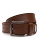 Мужской кожаный ремень Borsa Leather V1125FX51-brown