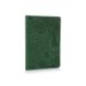 Шкіряна обкладинка на паспорт HiArt PC-01 7 Mehendi Art зелений Зелений