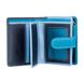 Жіноче шкіряне портмоне Visconti rb40 blue m