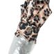 Женский механический зонт-трость Fulton L866 Birdcage-2 Luxe Natural Leopard (Леопард)