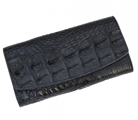 Крокодилська шкіряна шкіряна гаманець Екзотична шкіра CW25_1 купити недорого в Ти Купи