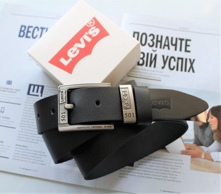 Мужской кожаный ремень lev40 купить недорого в Ты Купи