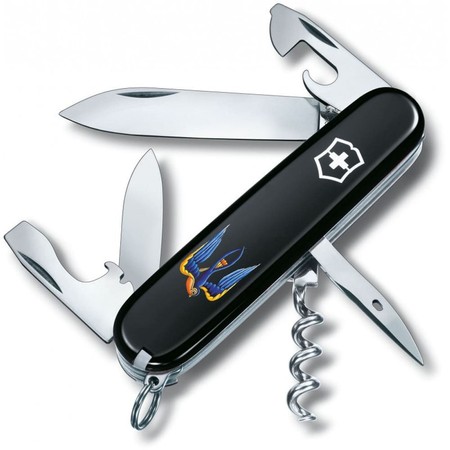 Складной нож Victorinox SPARTAN UKRAINE Трезубец-Ласточка 1.3603.3_T1230u купить недорого в Ты Купи
